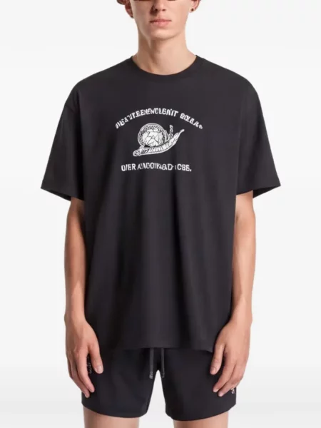 Tricou Nike cu imagine din fleece cu dungi de tigru albastru