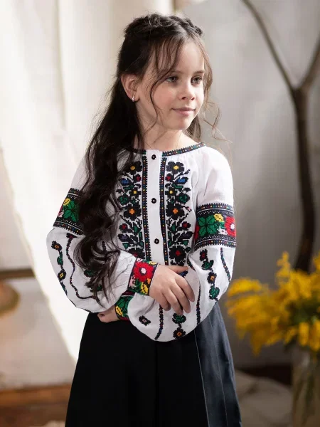 Детская рубашка Edelvika белая