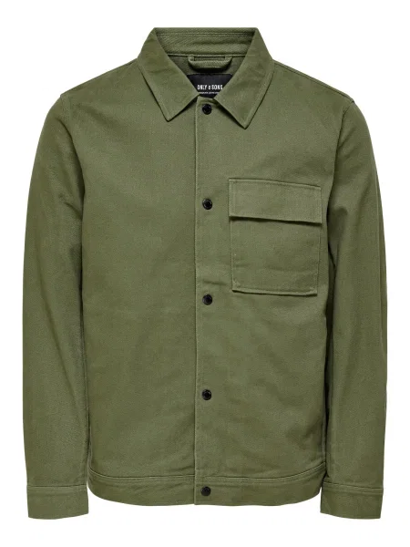Only & Sons Geacă de primăvară-toamnă ONSHydra' verde