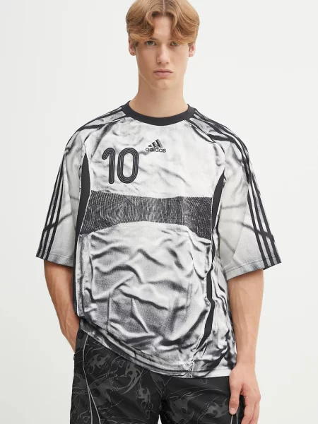 Тениска adidas Adilenium Season 4 Teamgeist Printed Jersey White L черно