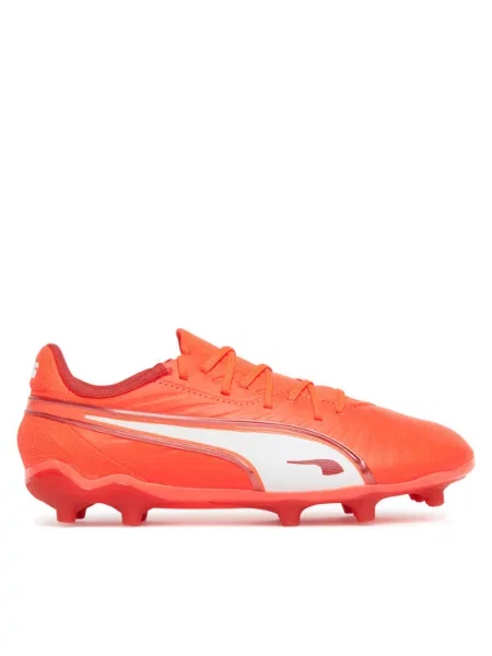 Tenisice za nogomet Puma King Match Fg/Ag Jr 01 narančasta
