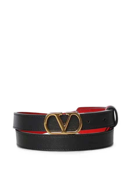 Cu centură reversibil curea Valentino Garavani negru