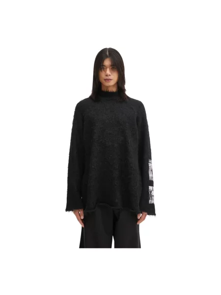 Sweter z golfem Undercover czarny
