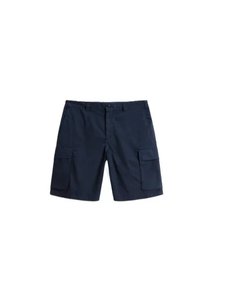 Bermudy Woolrich niebieskie