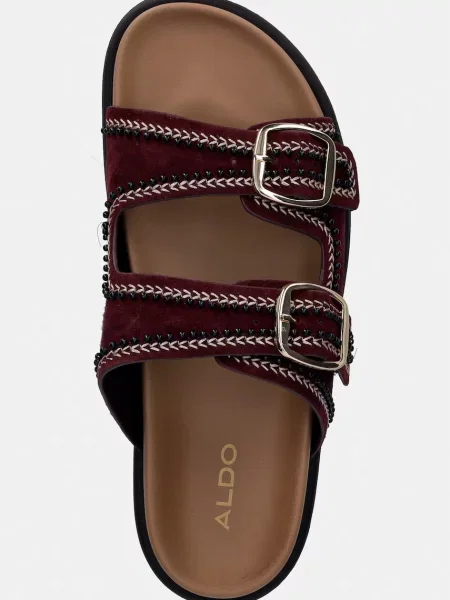 Замшевые шлепанцы Aldo