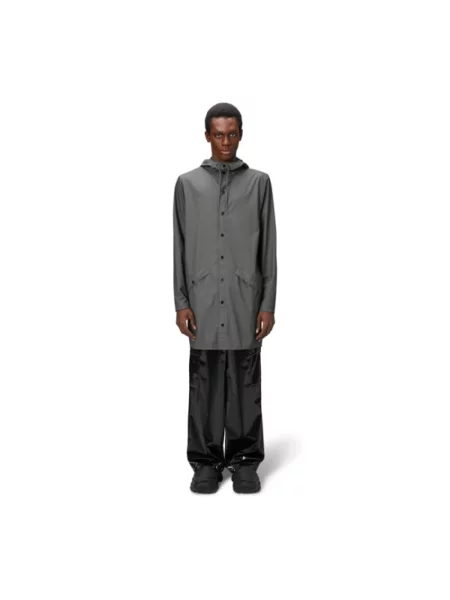 Rains kurtka przeciwdeszczowa Jackets przejściowa szary