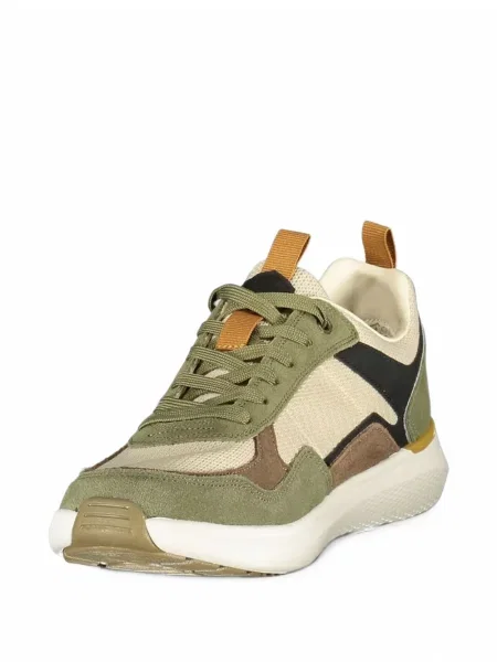Sneakerși Lumberjack plasă verde