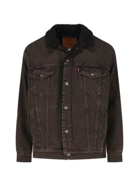 Gulerat geacă de blugi Levi's® maro