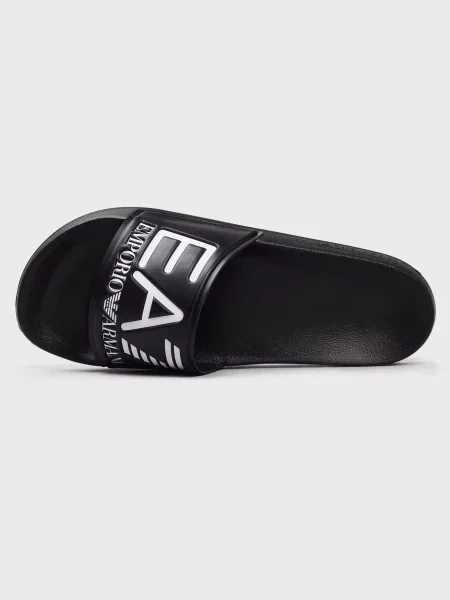 Шлепанцы Ea7 Emporio Armani черные