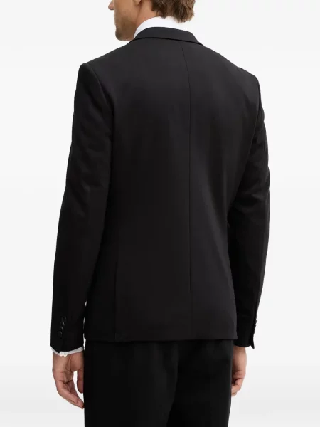 Costum Lindbergh cu rever negru