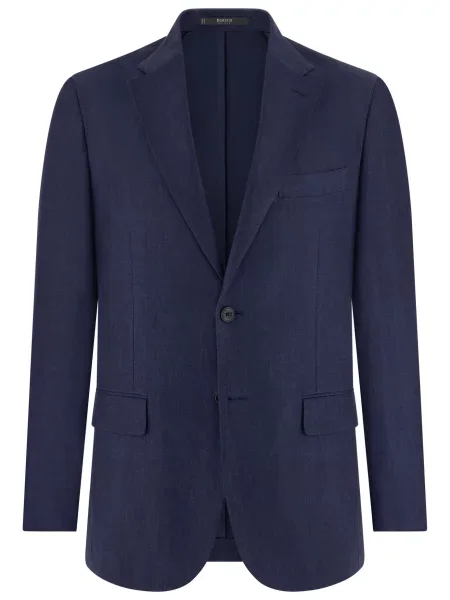 Boggi Milano Sacou Business marin albastru