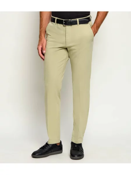 BOSS BLACK Pantaloni chino negru