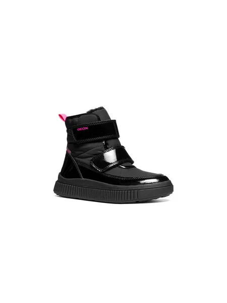 Bakancs Geox J Laquinny Girl B Abx M fekete