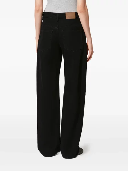 Blugi evazați Isabel Marant negru