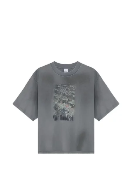 Tricou Won Hundred gri