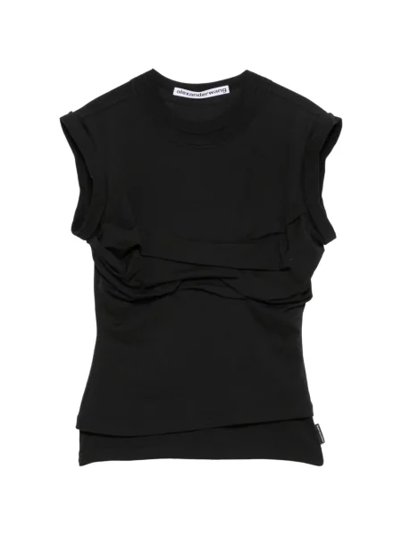 Póló Alexander Wang fekete