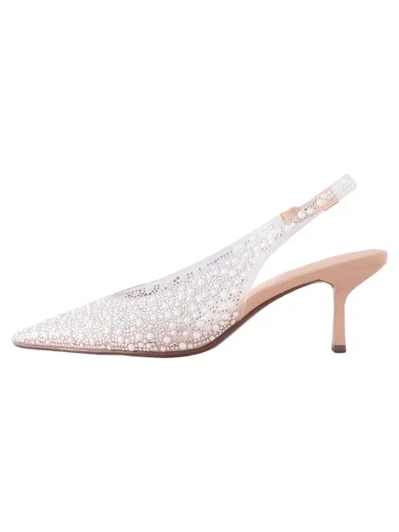 Next Pumps transparent alb