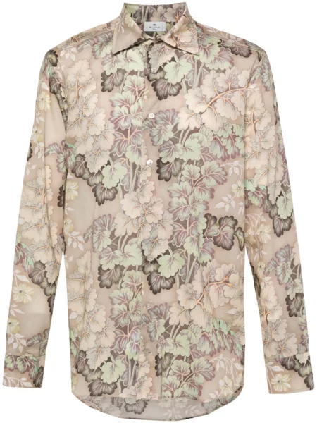 Cămașă Etro cu model floral cu imagine