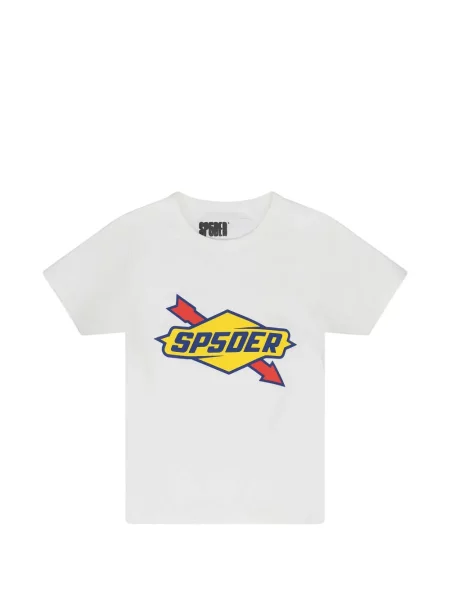 Tricou Sp5der cu imagine alb