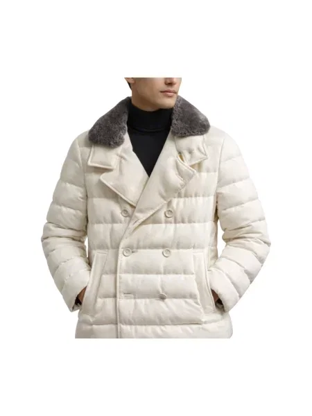 Dwurzędowa marynarka Herno dwurzędowa biała