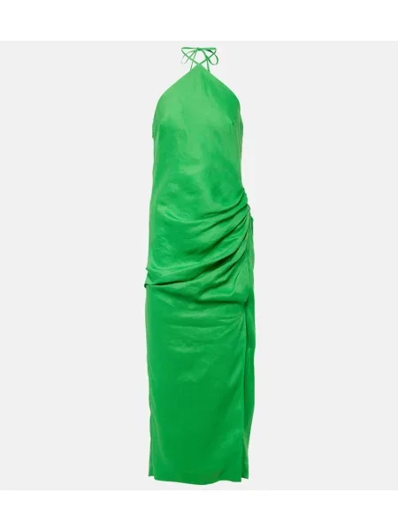 Rochie midi Simkhai de in până la genunchi cu gât halter verde