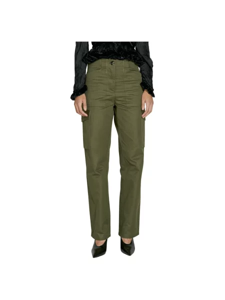 Spodnie cargo Paco Rabanne zielone