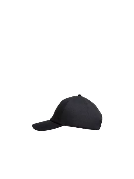 Czapka z daszkiem Moncler czarna