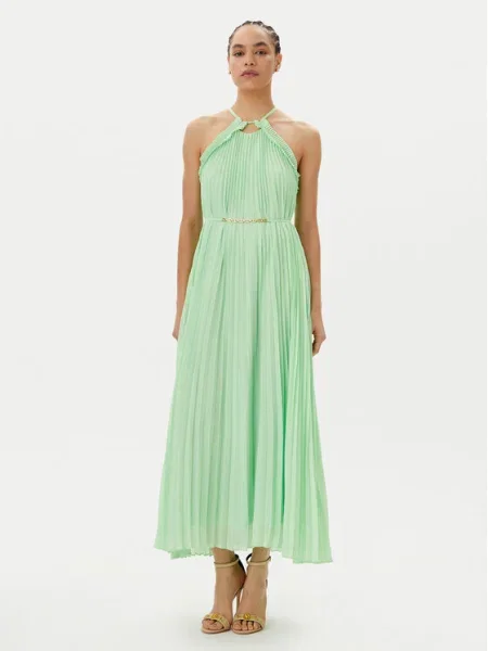 TWINSET Rochie cocktail verde