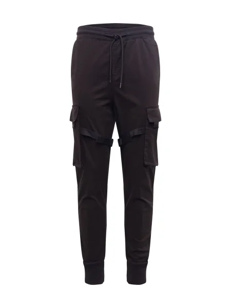 Urban Classics Pantaloni cu Tactical' negru