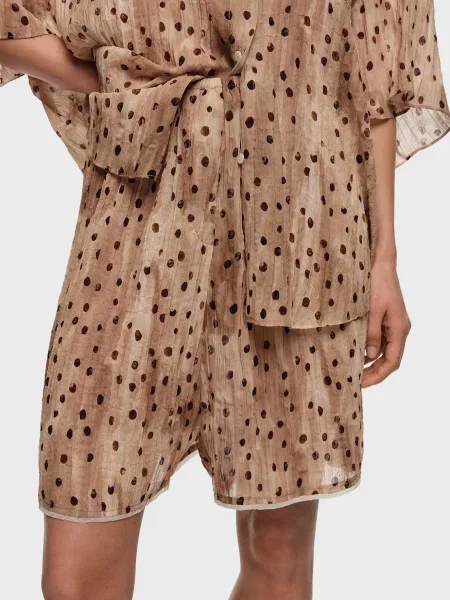 Шорти Bimba Y Lola в горошок бежеві