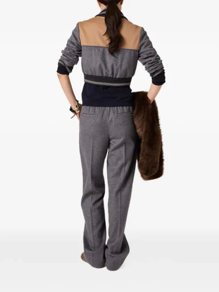 Pantaloni Miu Miu gri