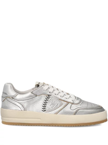 Sneakerși Philippe Model Paris din piele gri