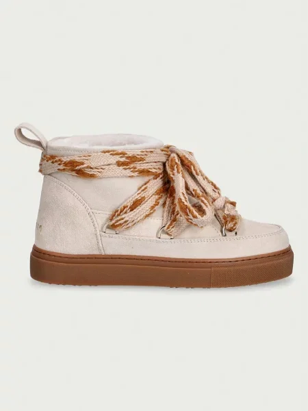 Inuikii Suede Knot snehule dámske semišové béžová