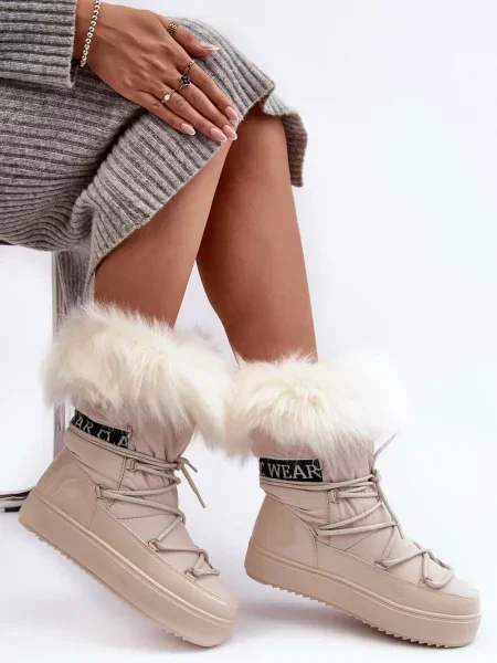 Škornji za sneg Boto bež