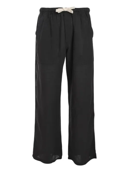 Pantaloni Palm Angels cu cordon negru