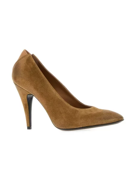 Czółenka Jil Sander brązowa