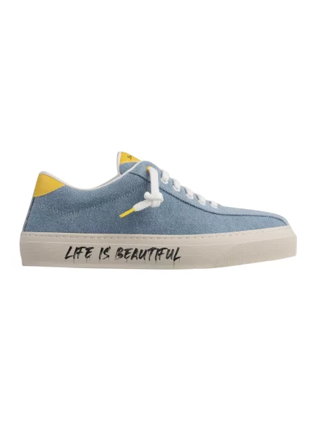 Sneakersy Sartorio Napoli niebieskie