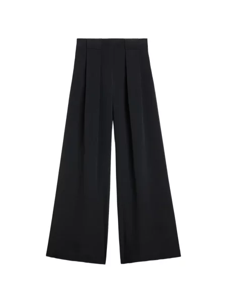 Pantaloni palazzo Momoni negru