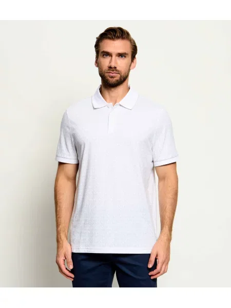 Tricou polo Michael Kors alb