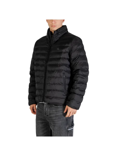Calvin Klein Jeans Geacă de iarnă Negru gri