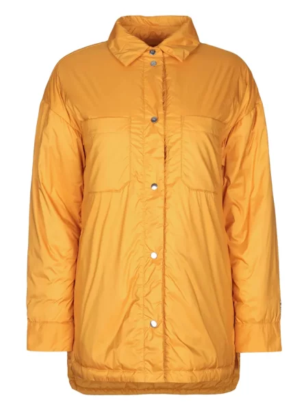 Kołnierzykowy kurtka puchowa Add pomarańczowa