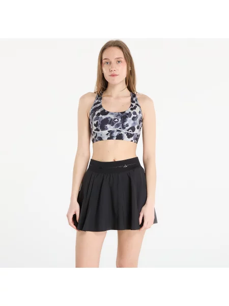 Sutien adidas x Stella McCartney Track Pantsr Bra P Wonder Aluminium/ Black M negru