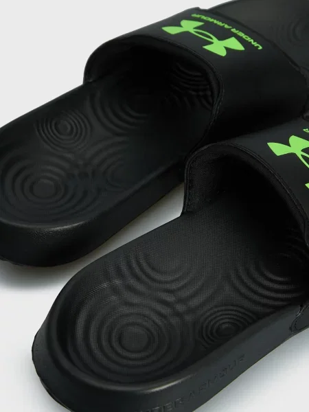 Дитячі шльопанці Under Armour чорні