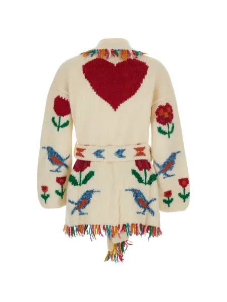 Cardigan Frantic cu franjuri tricotate