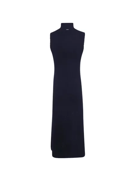 Rochie midi Twinset fără mâneci negru
