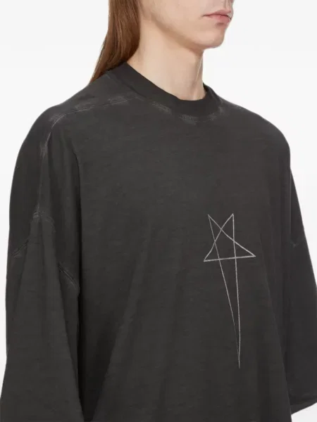 Tricou Rick Owens Drkshdw cu imagine negru