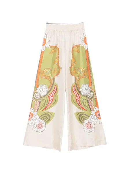 Pantaloni palazzo La Doublej cu imagine
