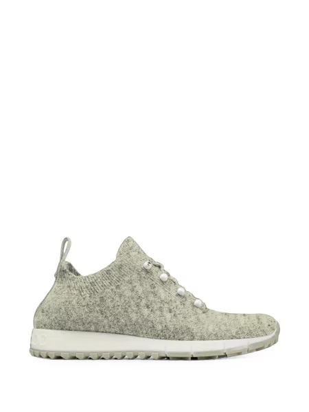 Sneakerși Jimmy Choo cu perle gri