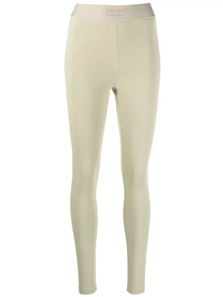 Leggings Fear Of God Essentials cu autograf verde