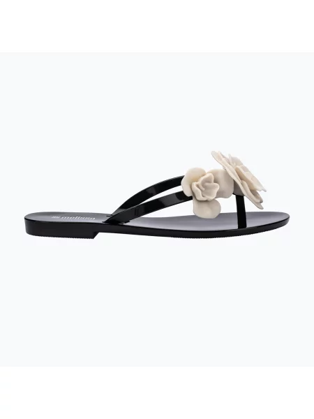 Șlapi pentru femei Melissa Harmonic Petals Ad black/beige negru
